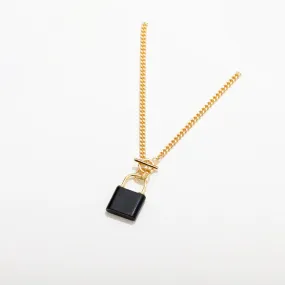 Keys Necklace in Onyx