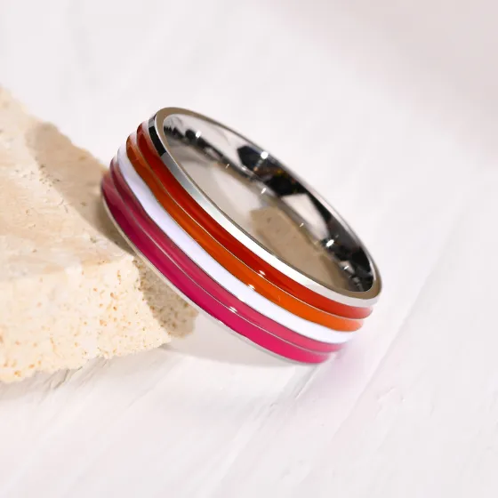 Lesbian Pride Ring