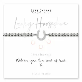 Life Charms Lucky Horseshoe Bracelet