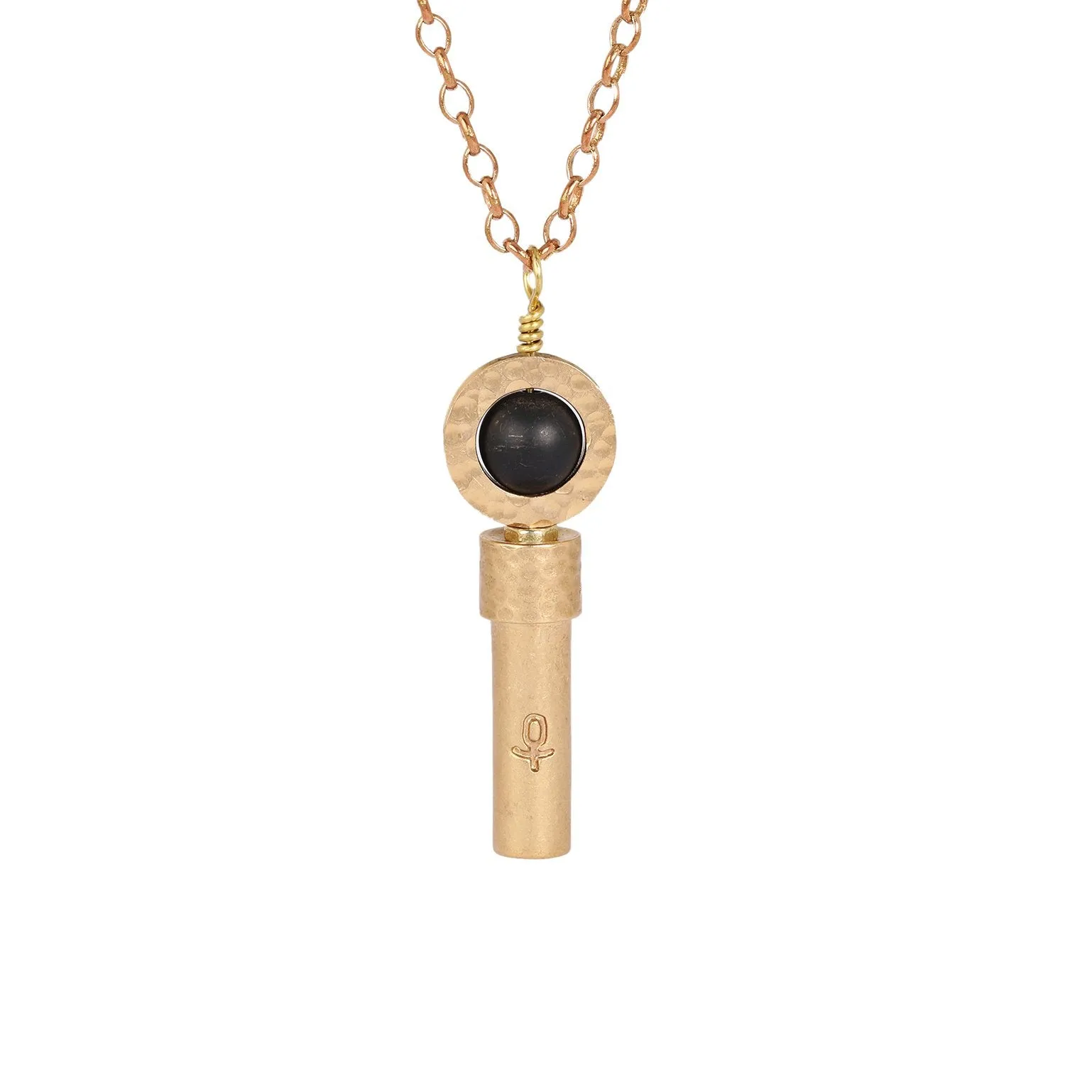 Matte Black Onyx Intention Necklace
