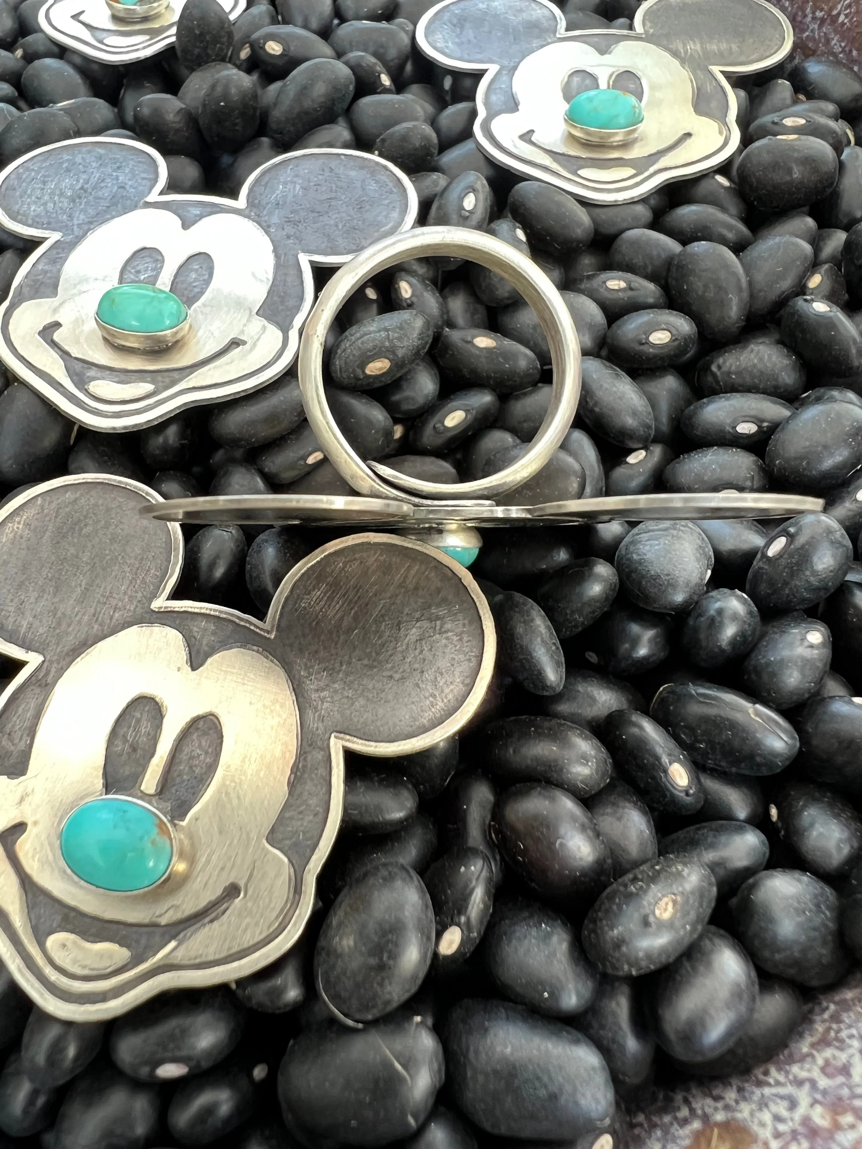 Mickey Turquoise Ring