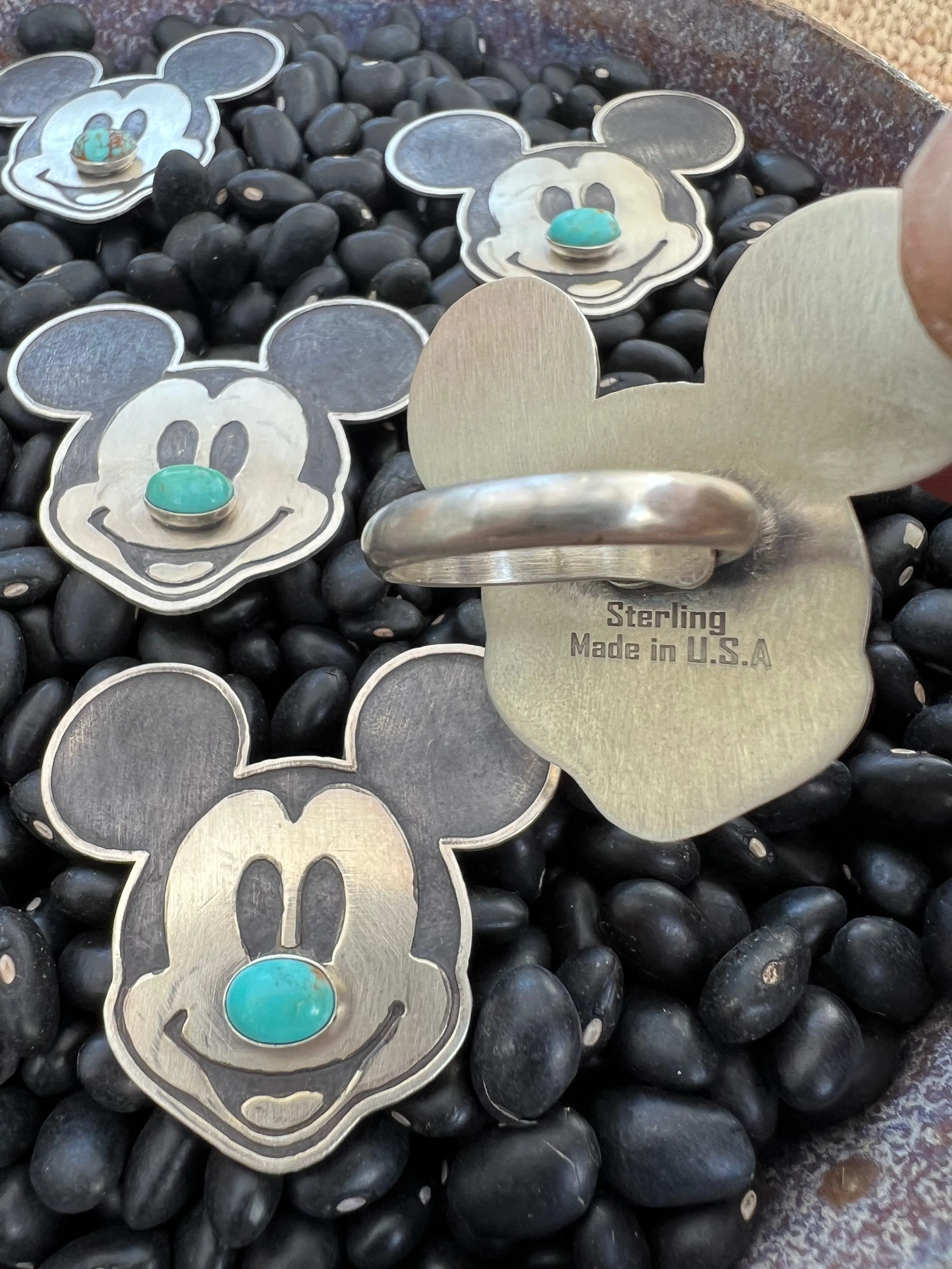 Mickey Turquoise Ring