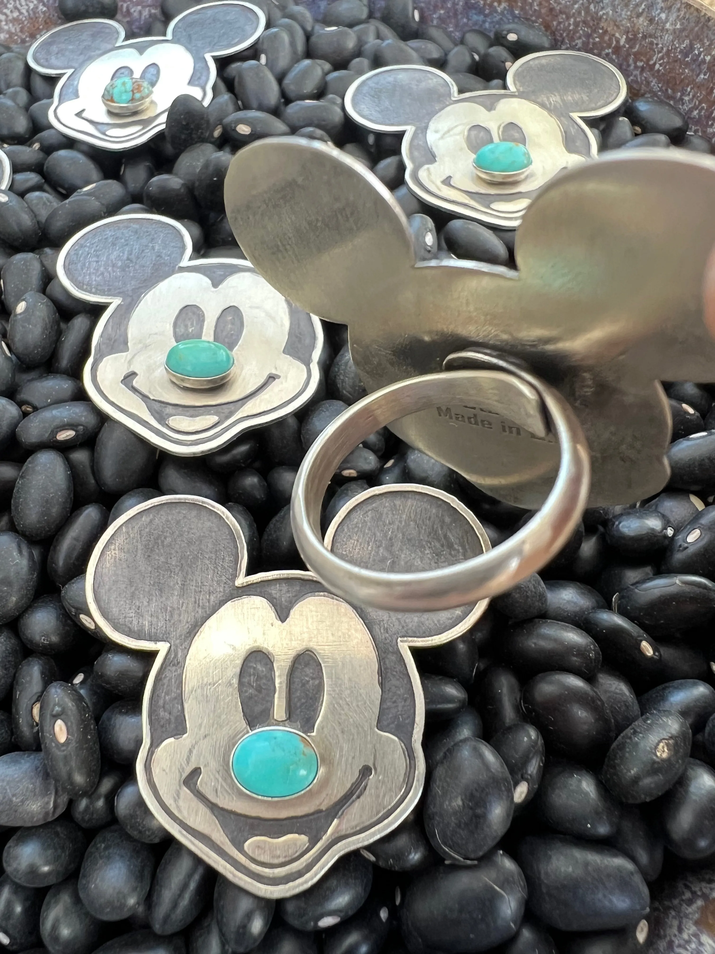 Mickey Turquoise Ring