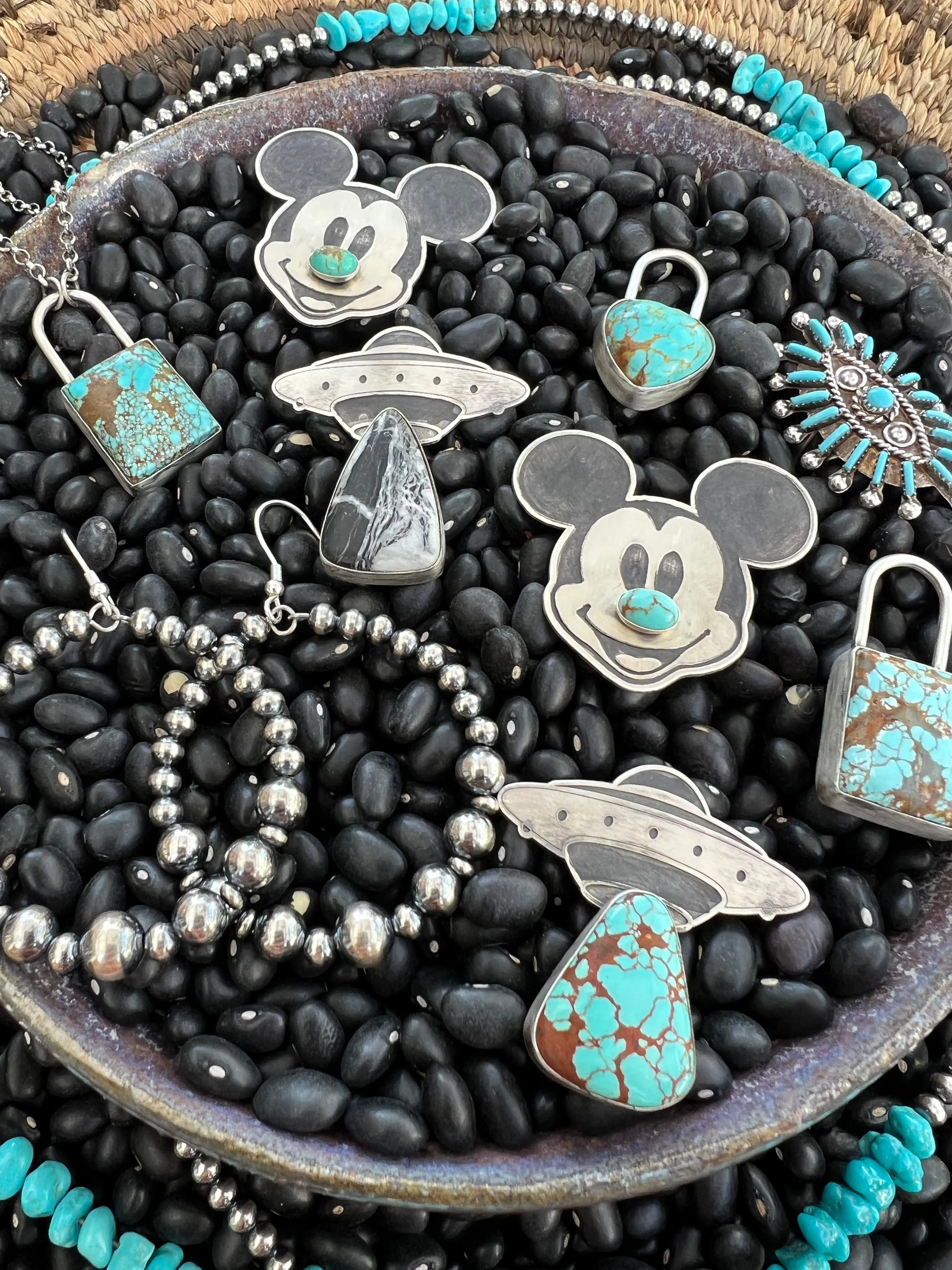 Mickey Turquoise Ring