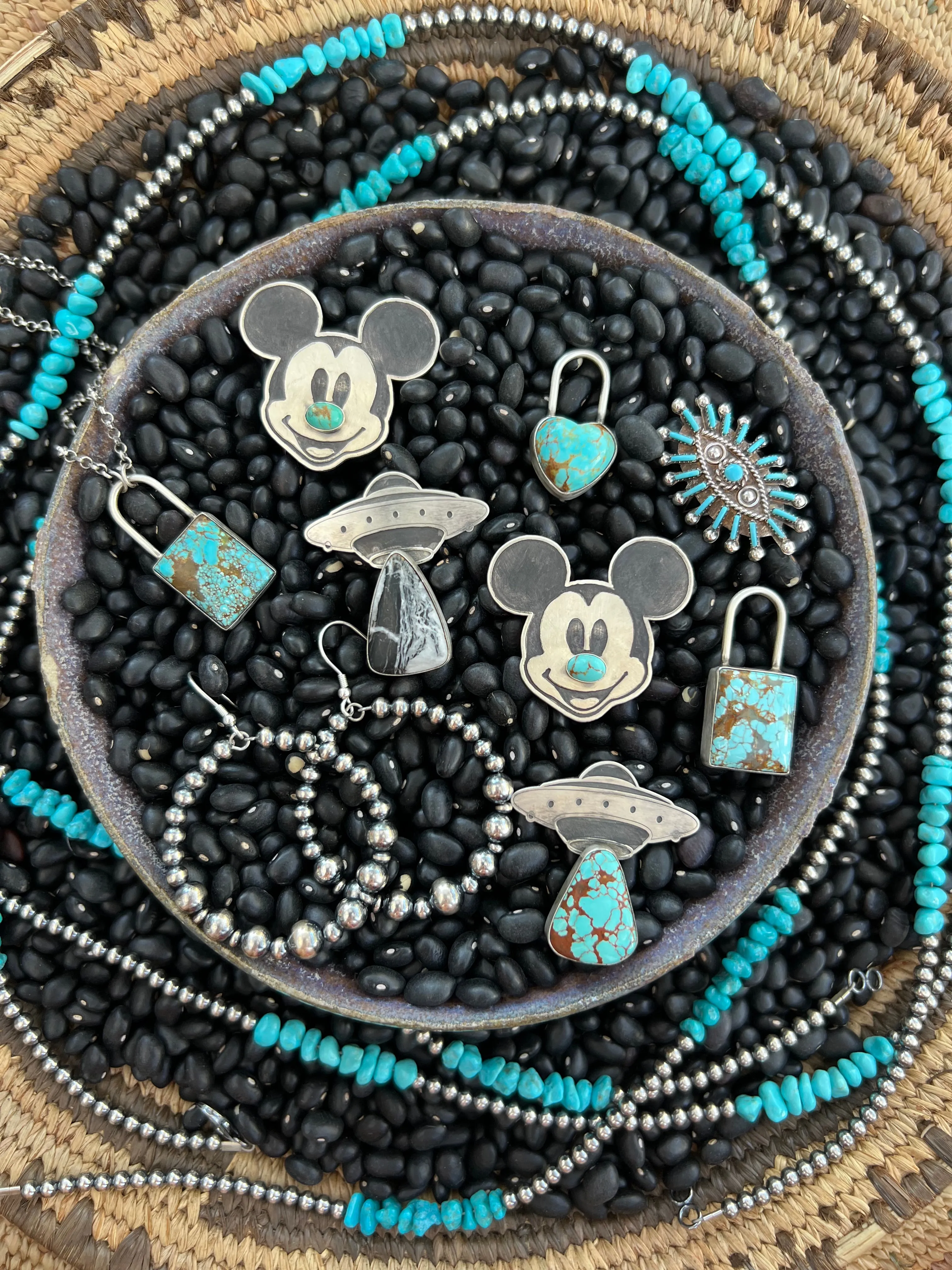Mickey Turquoise Ring