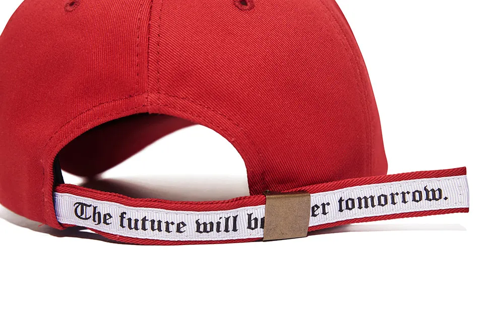 MODERN LINE STRAPBACK RED