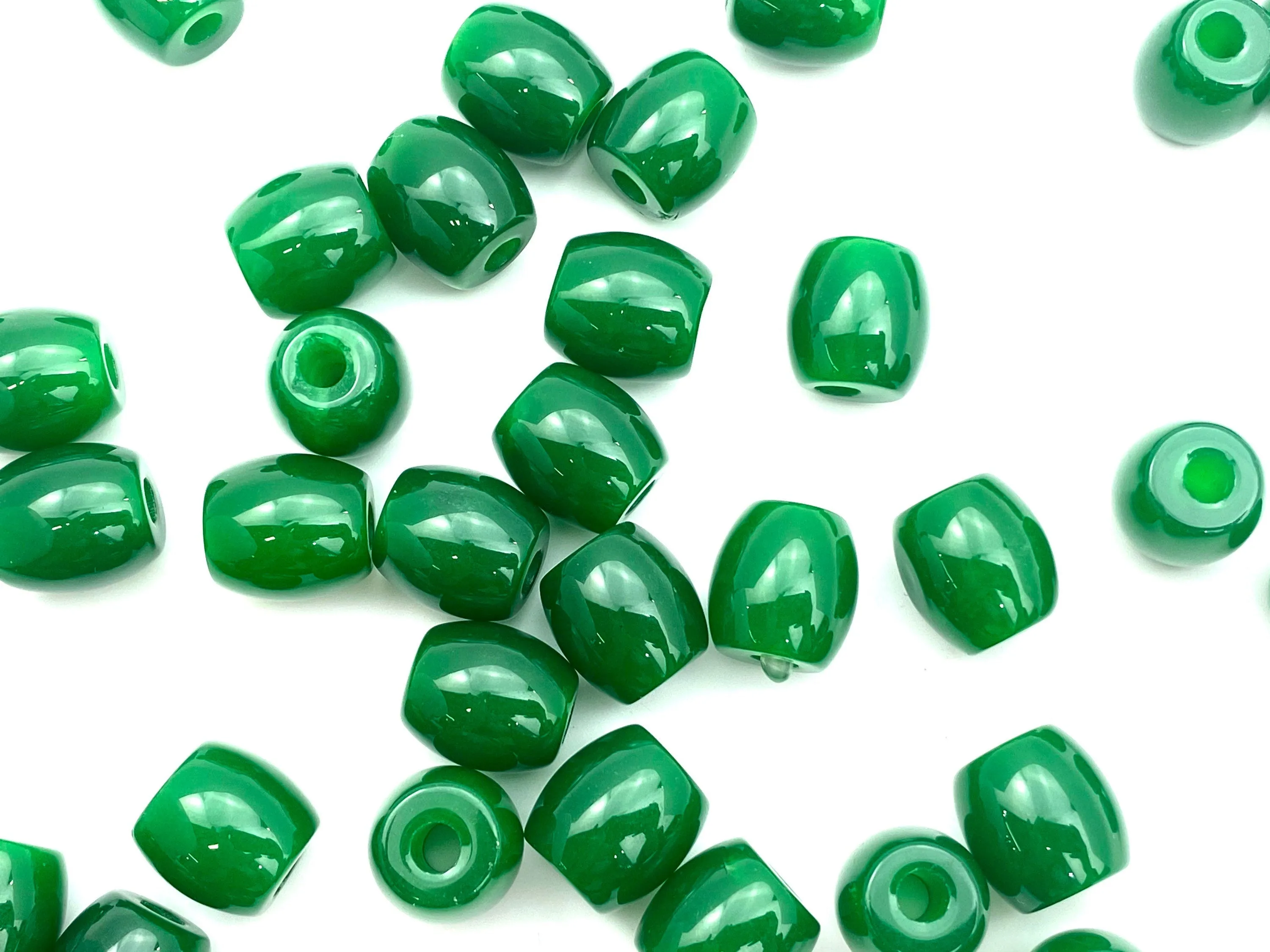 Natural Jade Beads , Sku#JP46