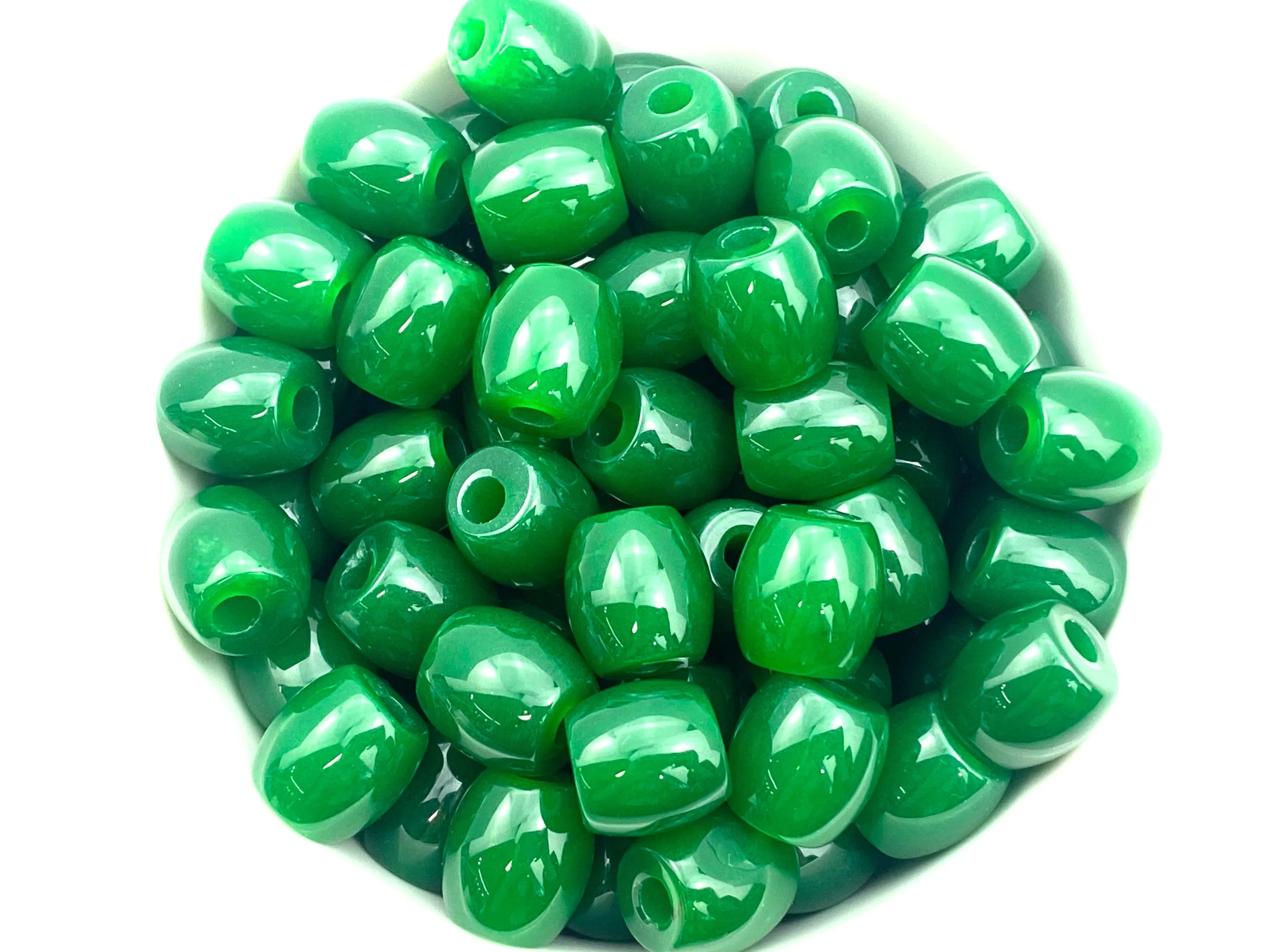 Natural Jade Beads , Sku#JP46