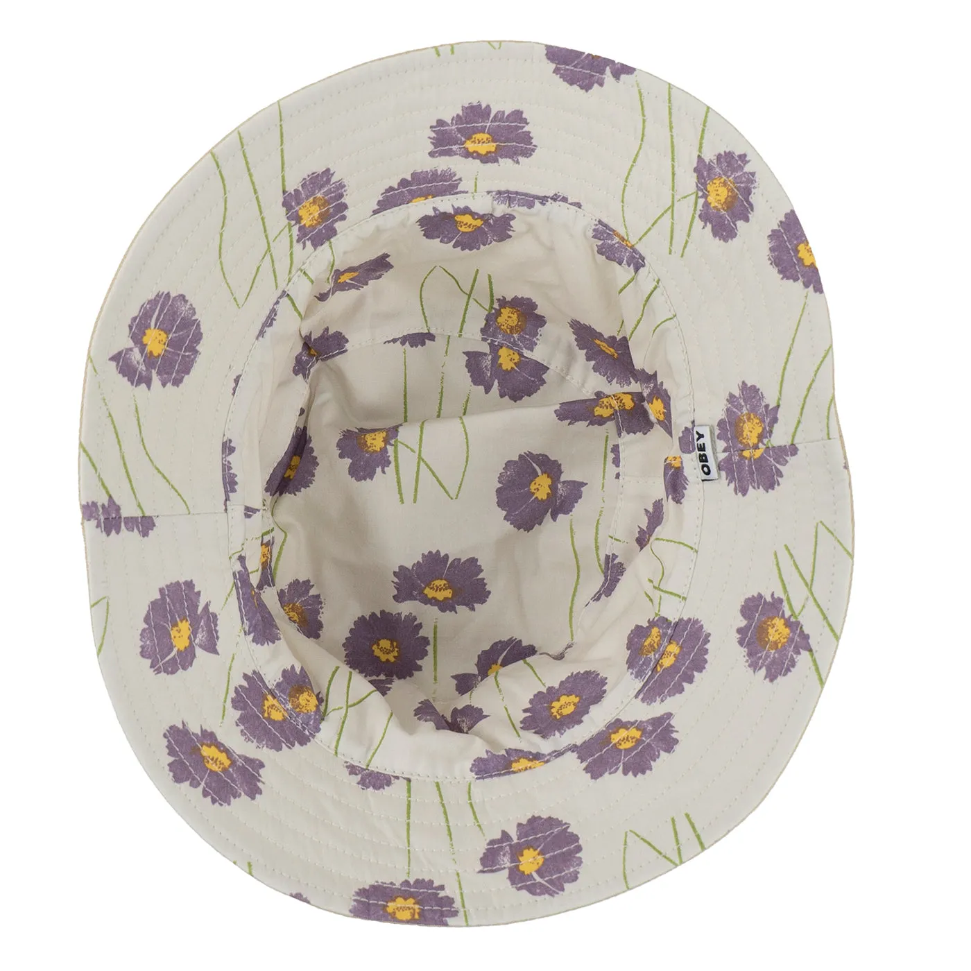 Obey Clothing Pollen Reversible Bucket Hat - Unbleached / Multi