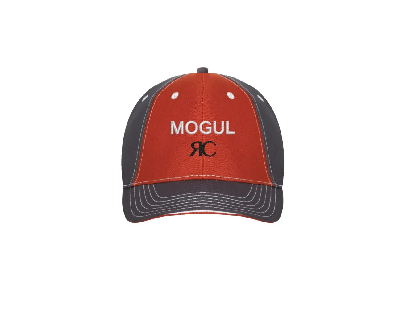 Orange & Gray Baseball Cap- Unisex- MOGUL