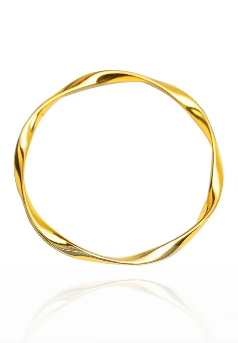 Oriana Curve Shape Bangle