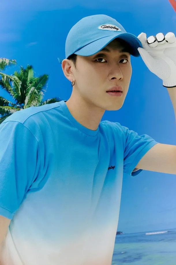 Oval Logo Ball Cap_Aqua Blue