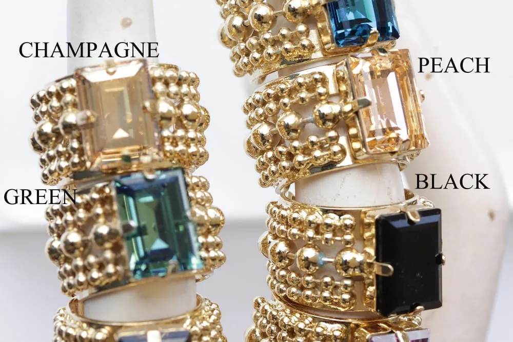 PEACH GOLD RING