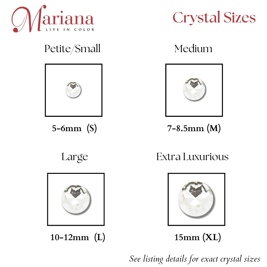 Petite Everyday Bracelet in "Mythical Dusk" - Rhodium