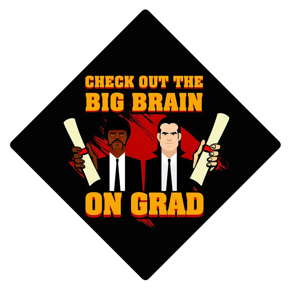 Pulp Fiction Grad Cap Tassel Topper