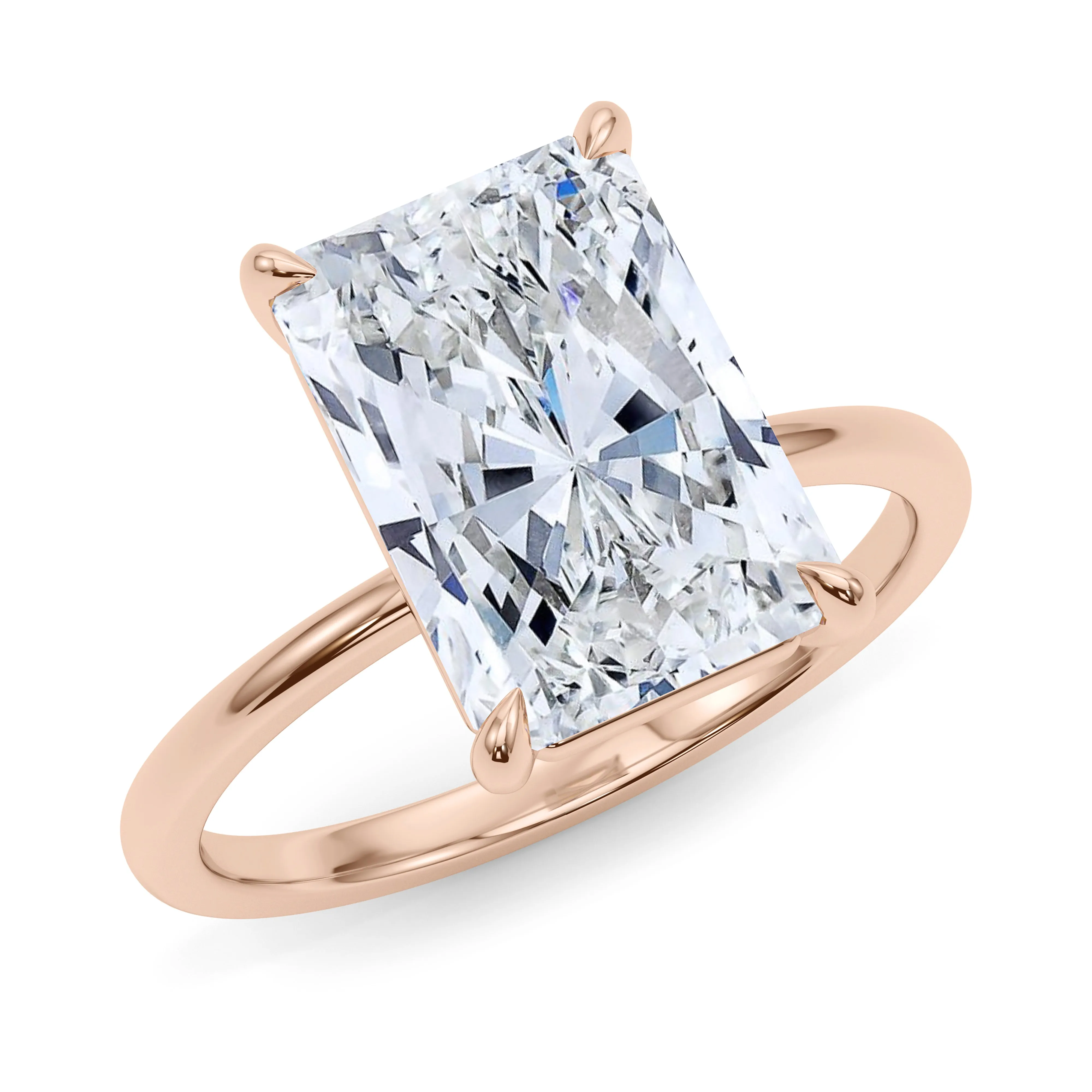 Radiant Cut Diamond Ring