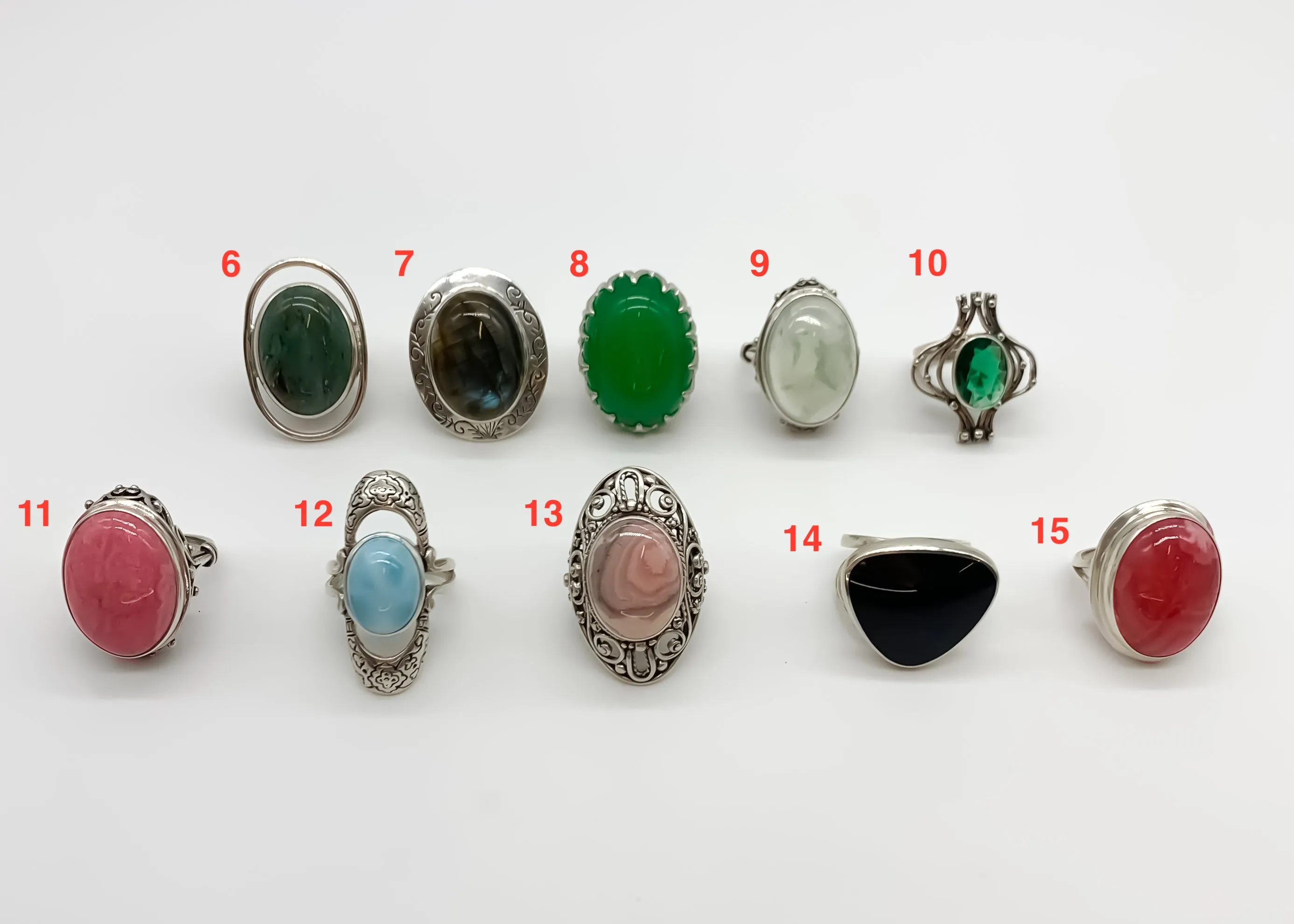 Rare Offer - Large Unique Rings, Heirloom Jewelry, Unique Gemstone Ring, Rare by Adina, Statement Ring, Natural Gemstones, Artisan Gemstone Ring