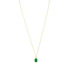 Rectangle Green Onyx