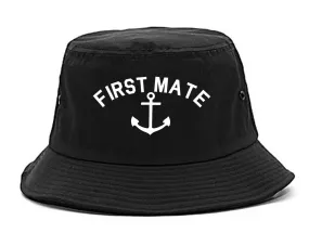 Sailing First Mate Anchor Mens Bucket Hat