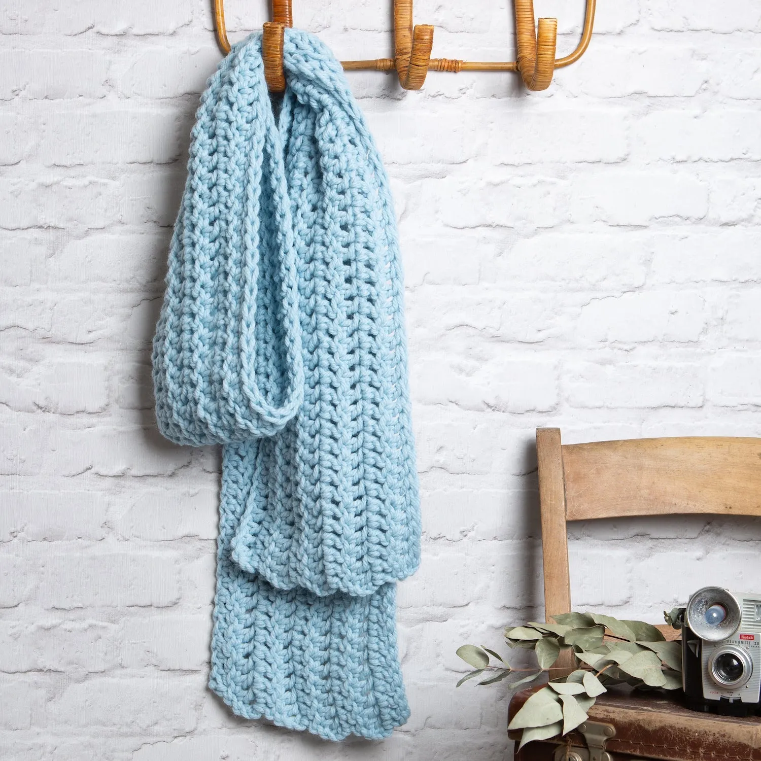 Scarf Crochet Kit - Beginner Basics