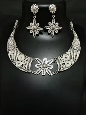 Silver Choker Necklace