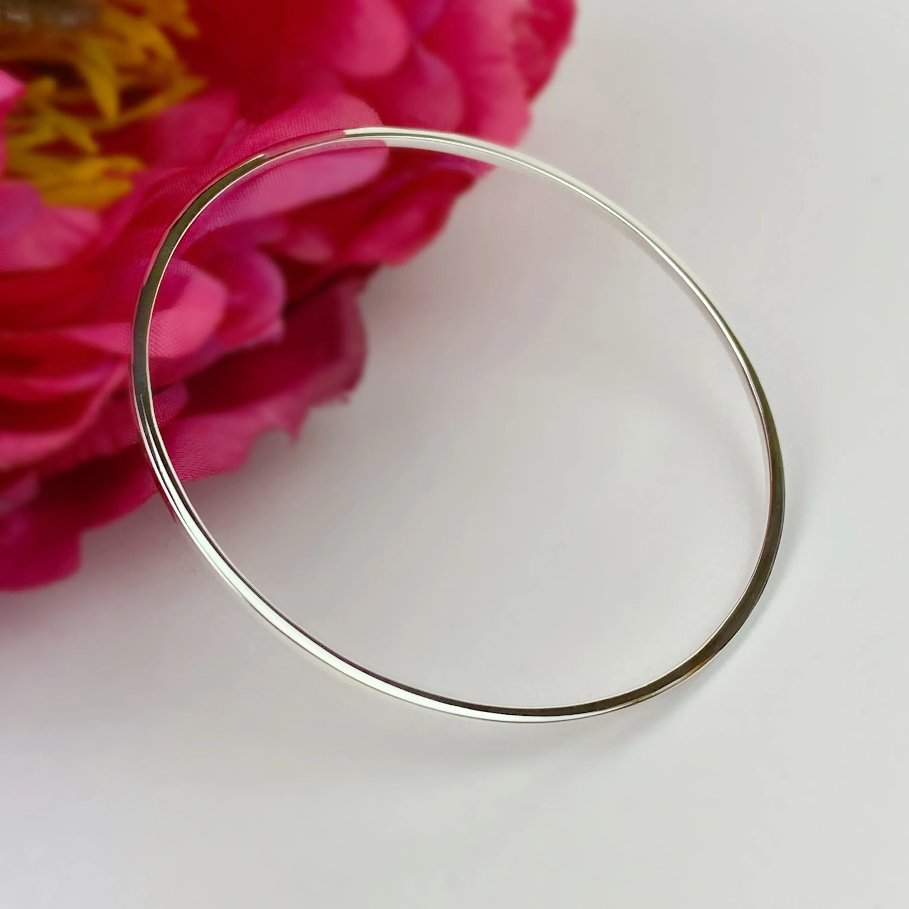 Simply Silver Bangle - VBGL332
