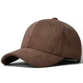 Solid Suede Brand Baseball Caps for Men Women Hip Hop Snapback Bone Gorras Casquette Homme Dad Hat Trucker Cap