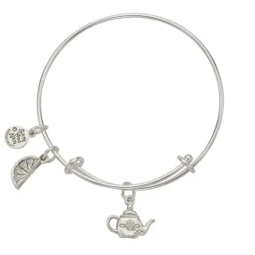 Teapot - Lemon Charm Bangle Bracelet