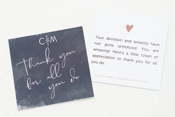 Thank You Bracelet - Midnight | Thank You Jewelry