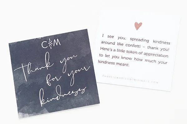 Thank You Bracelet - Midnight | Thank You Jewelry