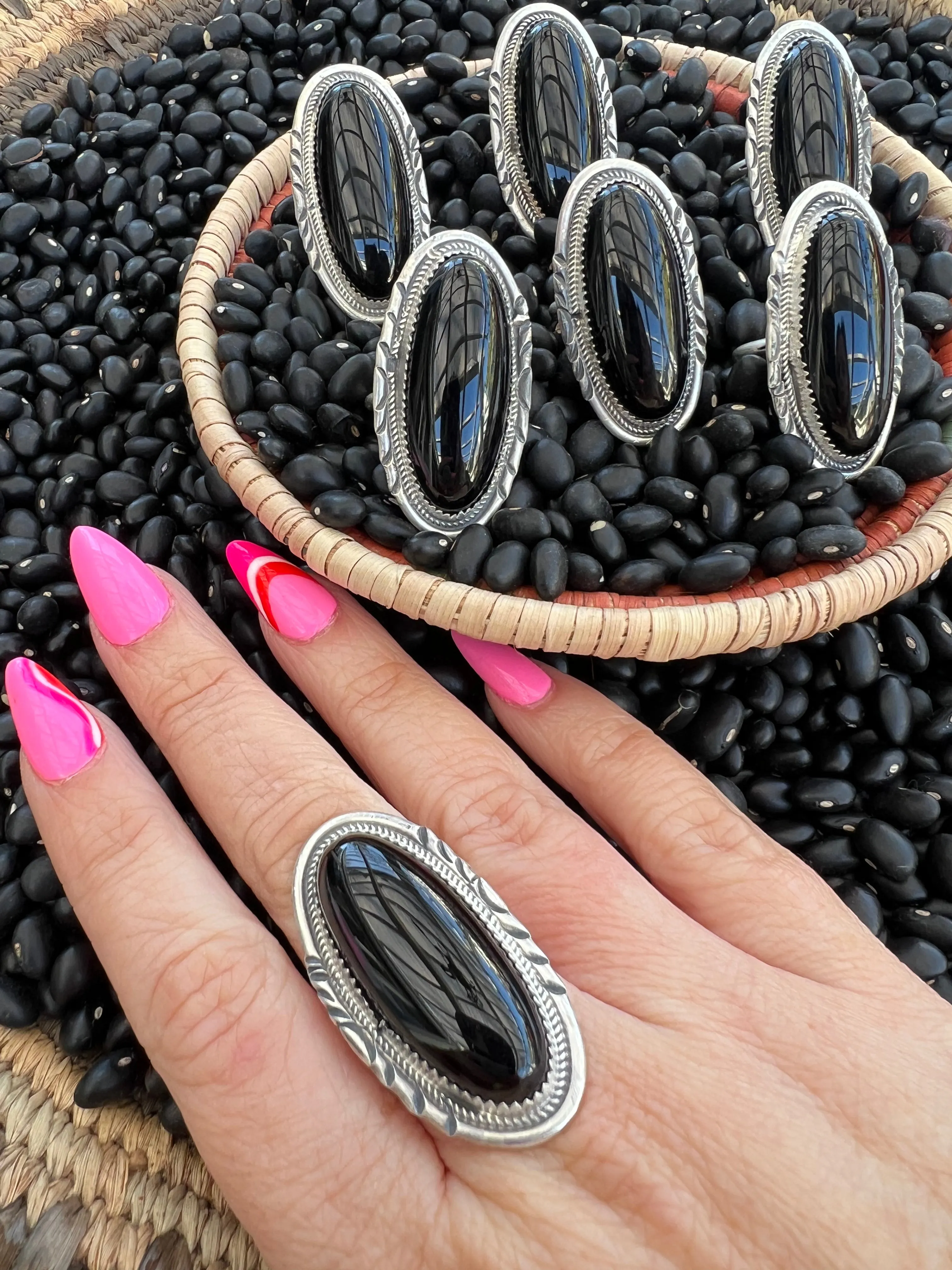 The Raven Onyx Ring