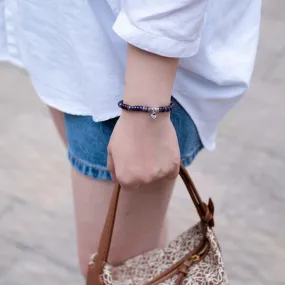 The Sugilite Silver Bracelet