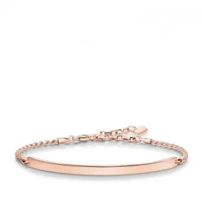 Thomas Sabo Rose Gold Plated Bracelet LBA0008-415-12