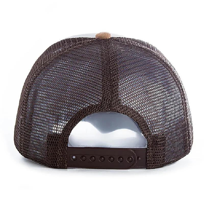 Trend Quality Baseball Cap Men And Women Spring Mesh Snapback Noble Spirit High-end Embroidery Summer Cotton Hat Cap