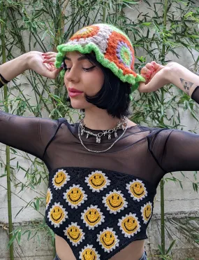 TROPICAL DAYS CROCHET HAT