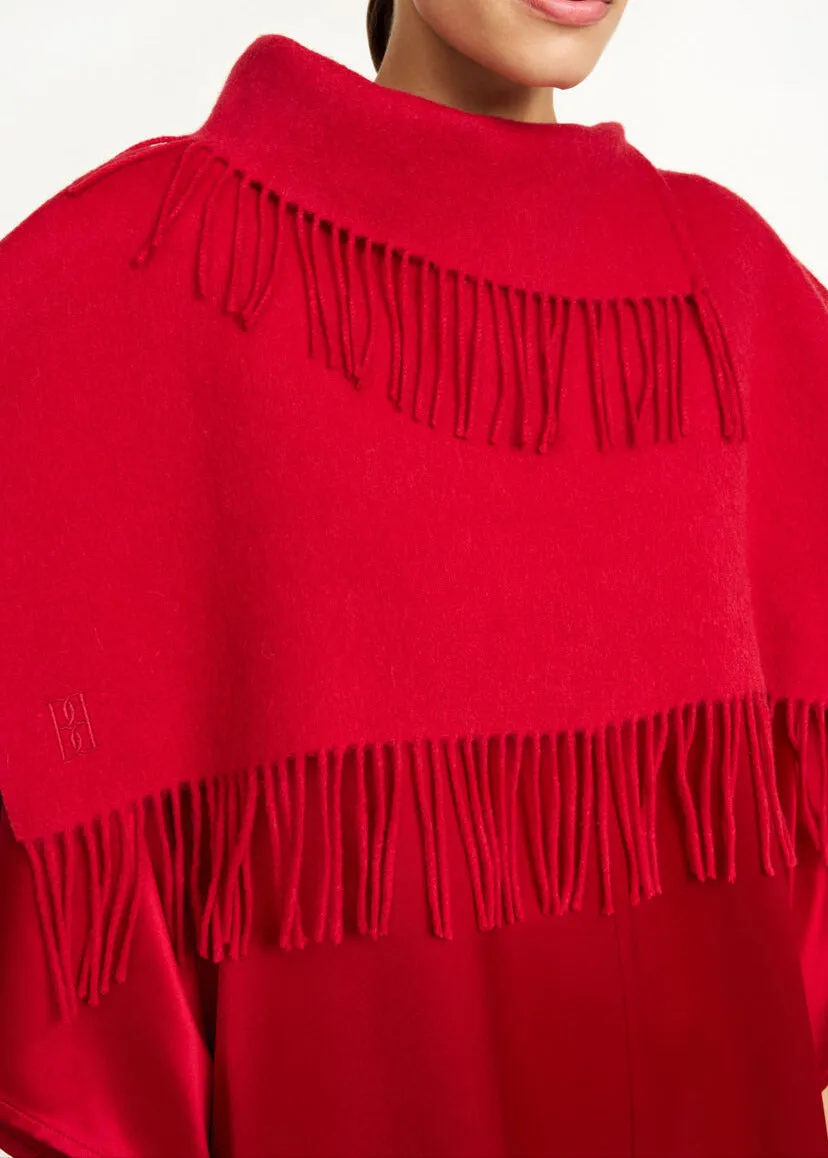 TURTLA SCARF | DARK CHILI
