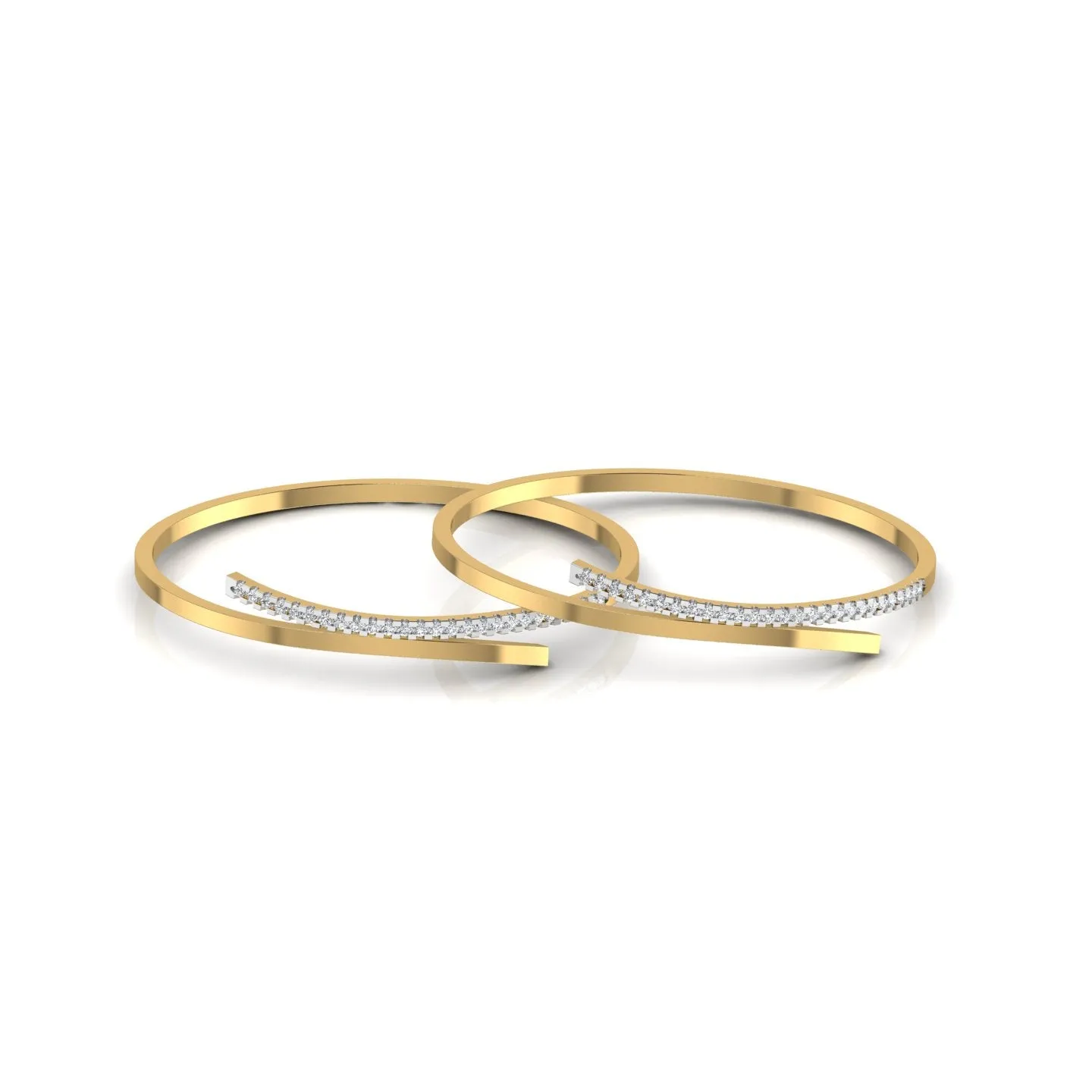 Twisted Serenity Sterling Silver Bangle