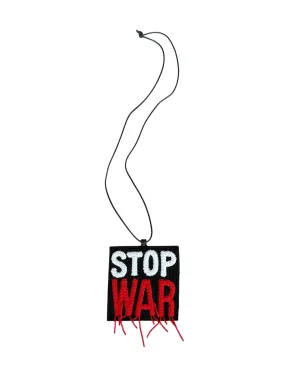 Walter Van Beirendonck Stop War Necklace