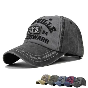 Washed Baseball Cap New Spring Sunhat Embroidered Letter Men Women Unisex-Teens Cotton Snapback Caps Fashion Vintage Hip Hop Hat