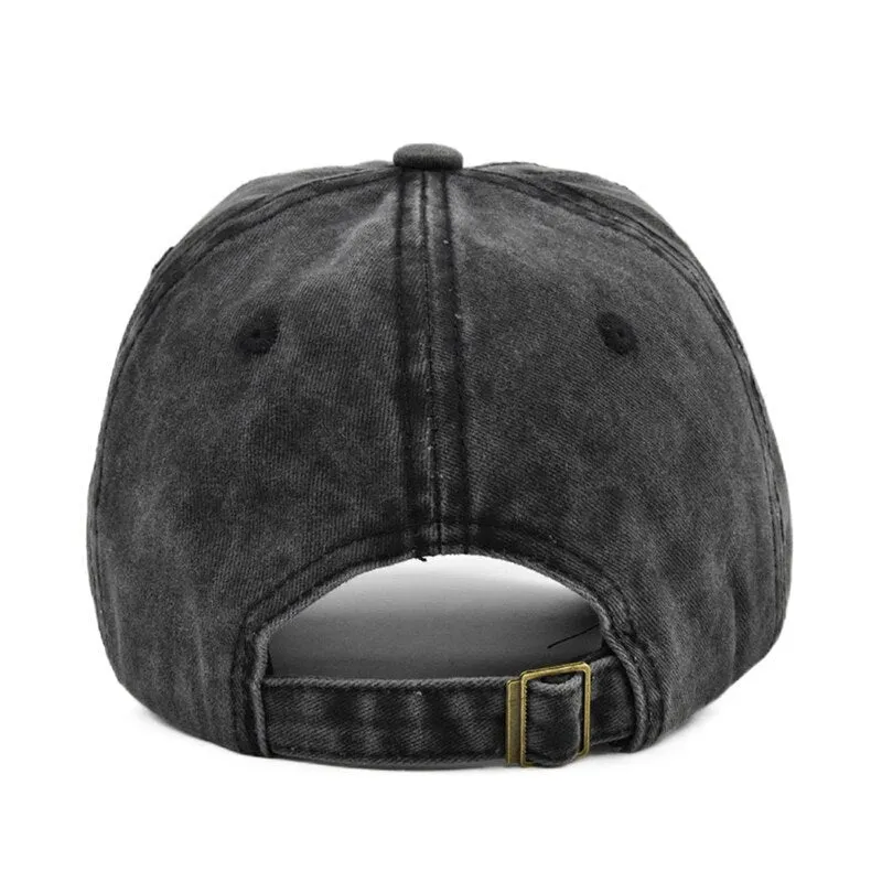 Washed Baseball Cap New Spring Sunhat Embroidered Letter Men Women Unisex-Teens Cotton Snapback Caps Fashion Vintage Hip Hop Hat
