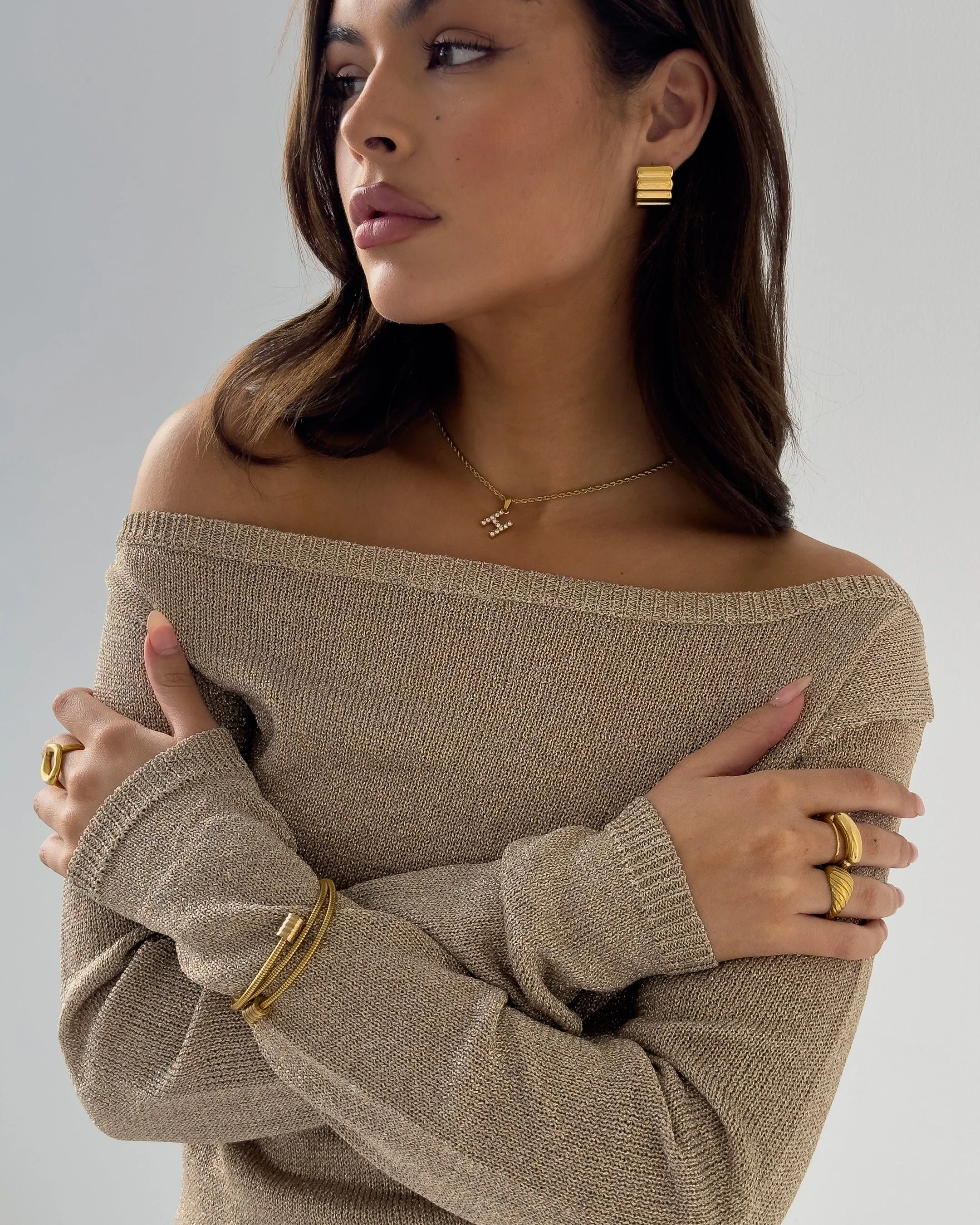 WIRE BRACELET GOLD