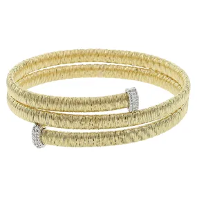 Yellow Gold and Diamond Bracelet